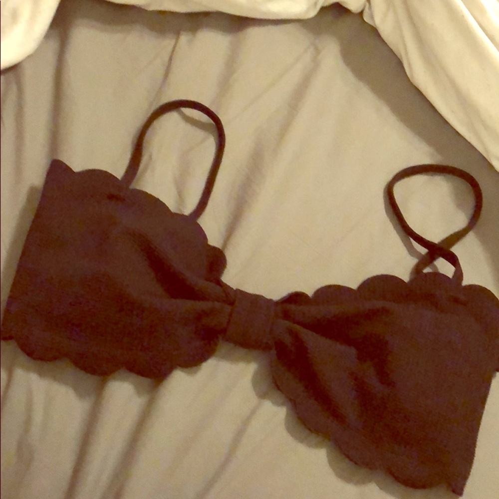 NWT Old Navy Black Bikini Top